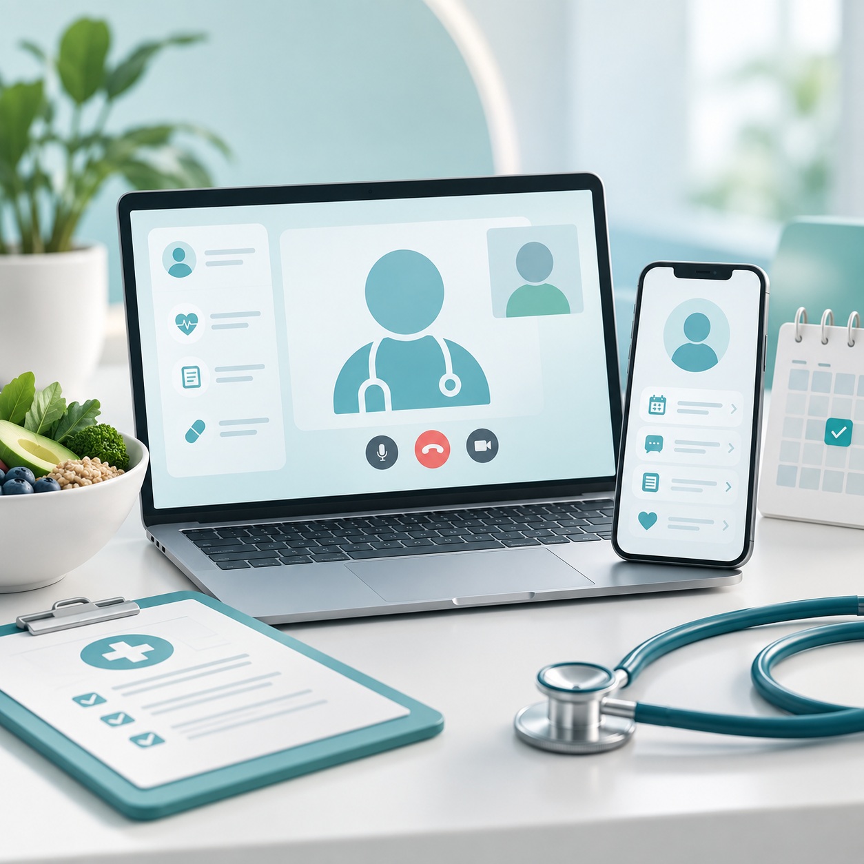 معاينة طبية عن بُعد في AZ Clinic